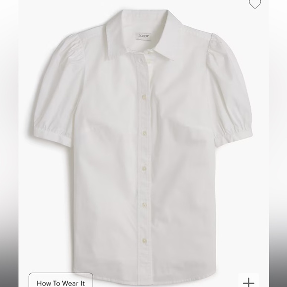 J. Crew Striped Short Sleeve Blouse - Picture 4 of 7